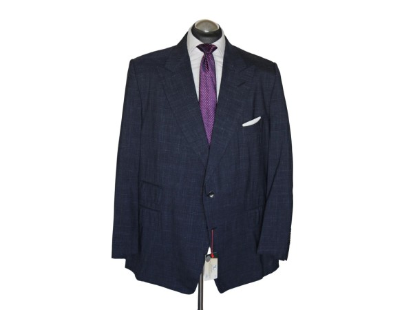 TOM FORD Sakko Gr. 64 Wolle Seide Leinen PEAK LAPEL half-lined surgeon ca. 6199€