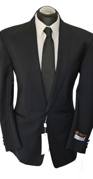 REDAELLI (Loro Piana!) Milano Smoking Gr. 48 + Hose S'100 Extreme Schurwolle NEU