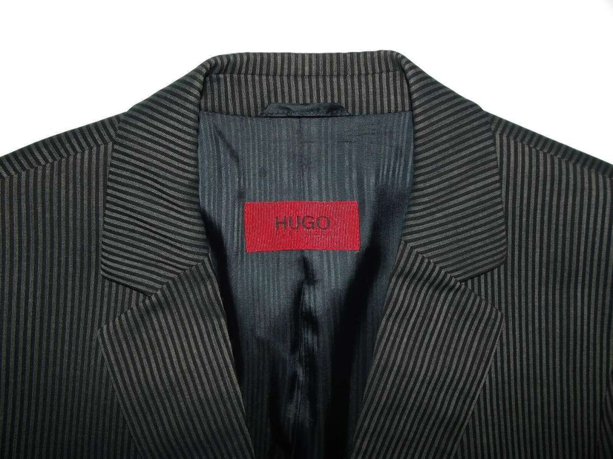 HUGO BOSS Luxus Anzug Gr. 98 Grau Ados Hago Red Label NP 549 Gr. 98 50 Lang Anzuge suits4moods