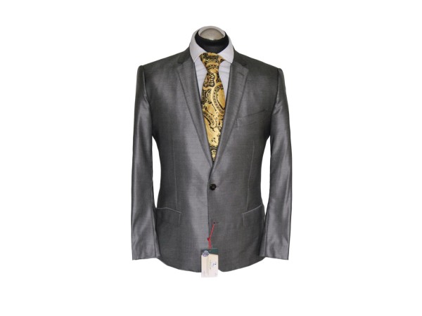 Dolce & Gabbana Anzug Gr. 23 (46 Kurz) Grau SEIDE Glanz Neuwertig rar NP: 3650 €