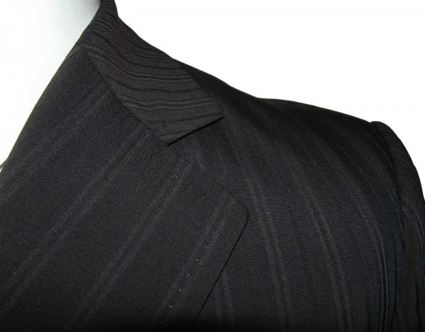 HUGO BOSS Anzug Gr. 48 THE WHO/SHARP Dunkelbraun Schurwollm. STRETCH NP ...